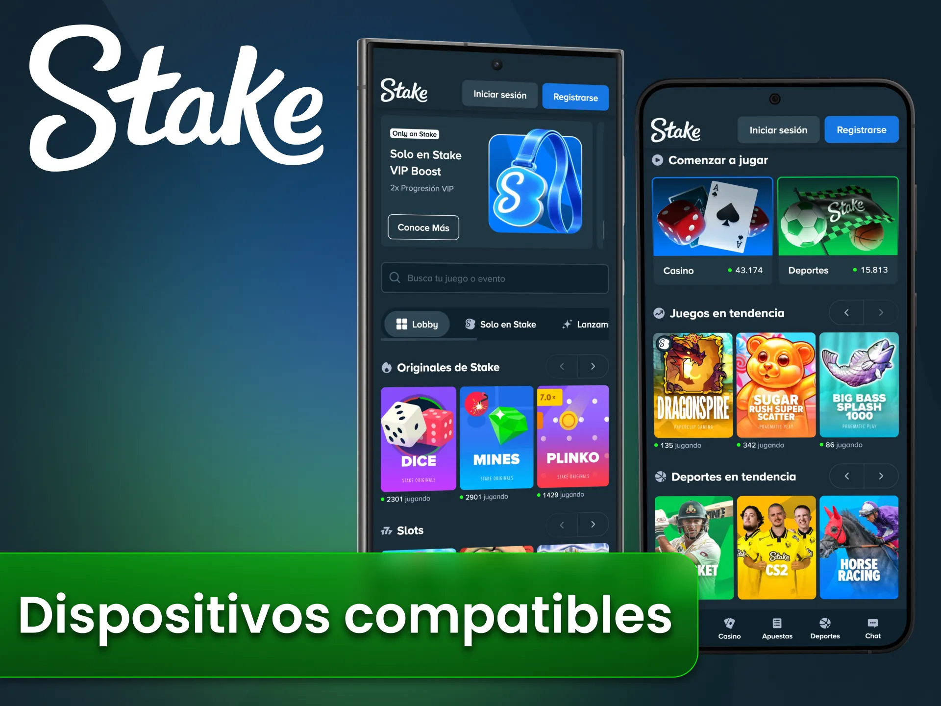 Varios modelos de Android son compatibles con la aplicación Stake APK.