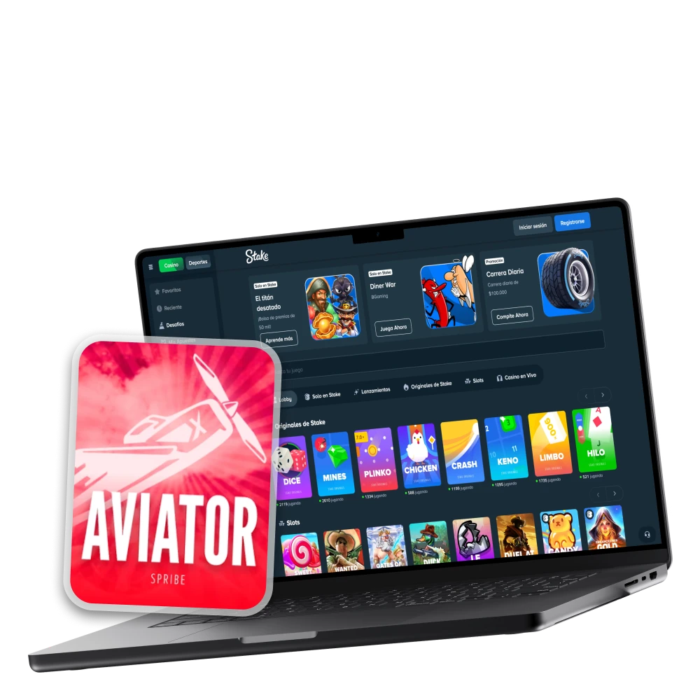 Juega al juego Stake Aviator y disfruta de gráficos dinámicos.