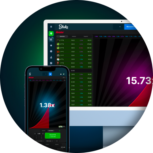 Usá Aviator en Android, iOS y PC con la misma cuenta en Stake.
