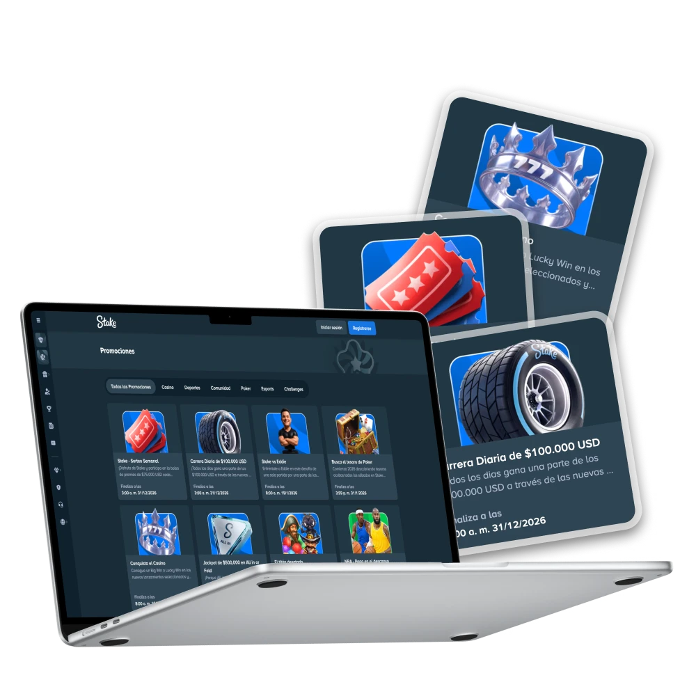 Visita la casa de apuestas online oficial Stake con bonificaciones y promociones.