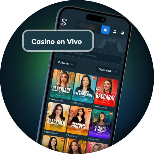 Disfrutá variedad de mesas en vivo en Stake para apuestas pequeñas o altas.