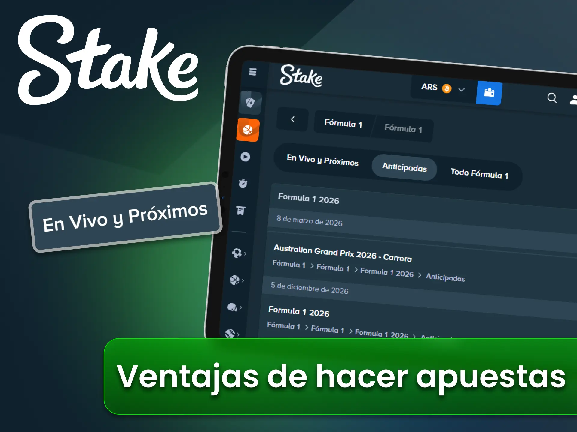 Descubre beneficios para apostar carreras en el sitio oficial Stake.
