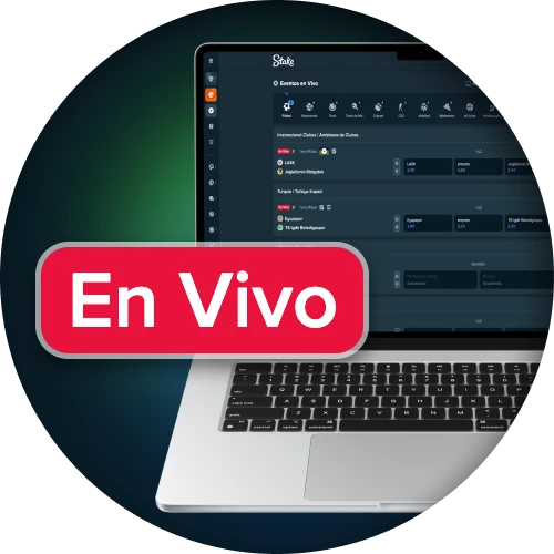 Disfruta de las apuestas en directo en la sección de deportes de Stake.