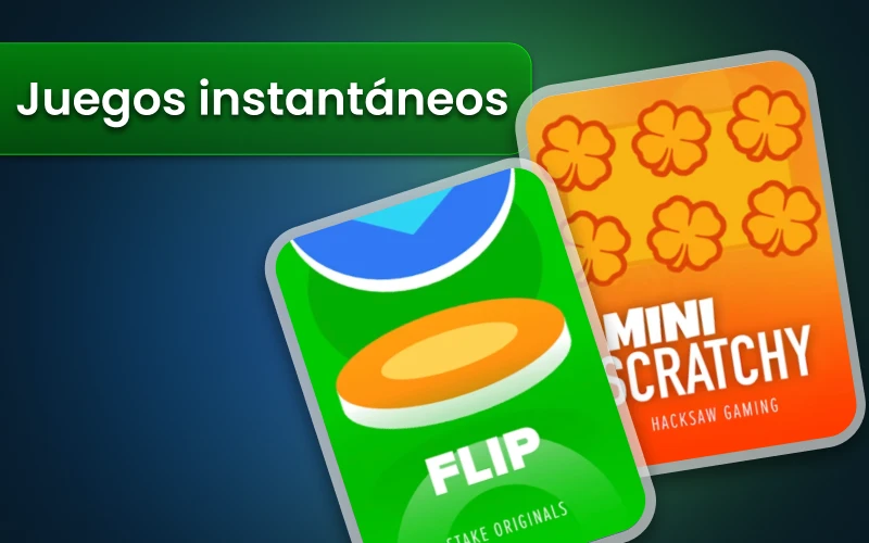 Los juegos instantáneos ofrecen rondas cortas y apuestas rápidas en Stake.