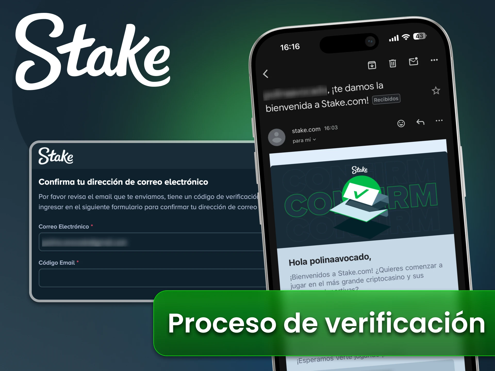 Realiza apuestas y retiradas seguras tras la verificación de tu cuenta Stake.