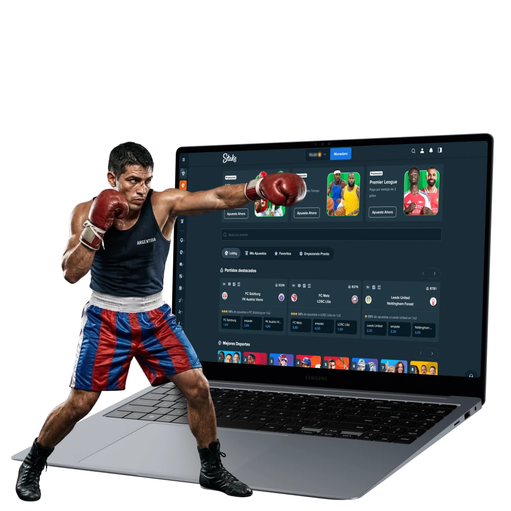 Disfruta de las apuestas deportivas desde casa con la plataforma oficial de Stake.