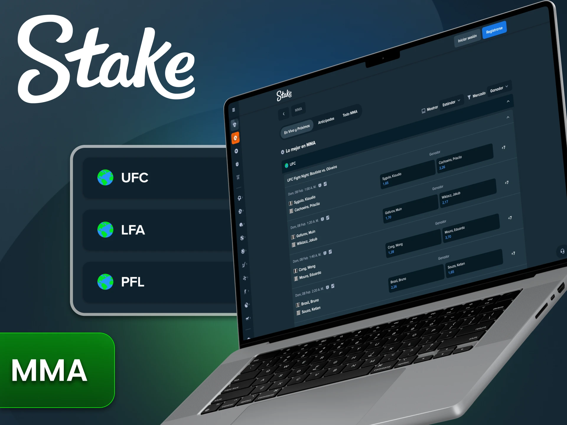 Empieza a apostar en eventos de boxeo de alto nivel en Stake.