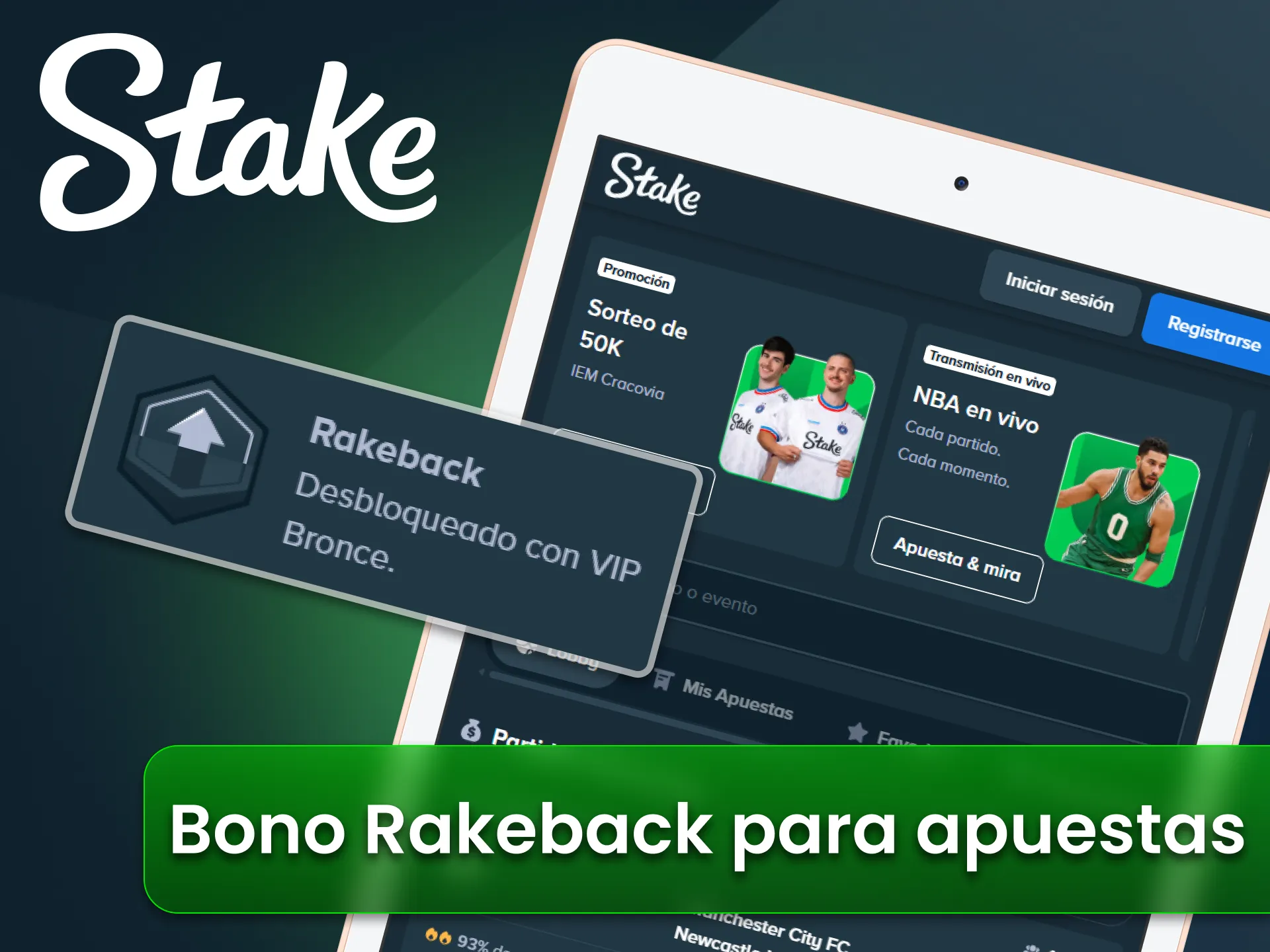 Recibe beneficios deportivos en el sitio oficial de Stake Argentina.