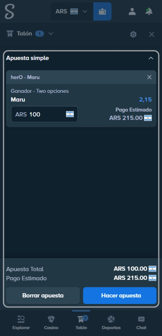 Finaliza tu apuesta de StarCraft en el sitio oficial Stake.