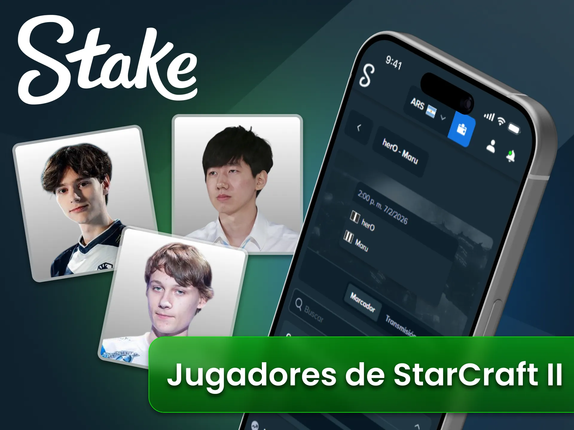 Sigue a los mejores jugadores en el sitio oficial Stake.