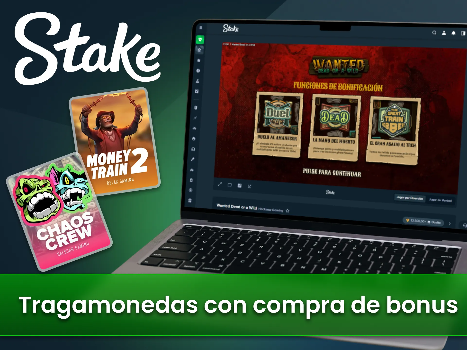 Compra bonos de tragamonedas en el sitio oficial Stake Argentina.